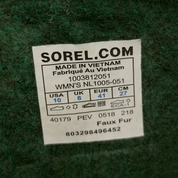 Sorel Caribou Waterproof Insulated Boots Grey Size 10 - Picture 14 of 14